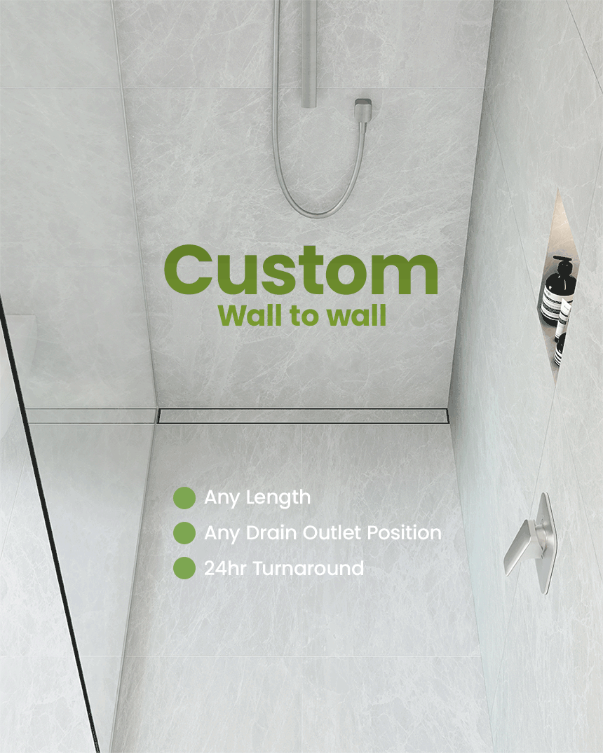 Custom Channel Drain